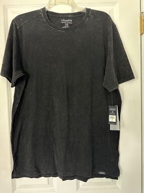 Legends Men's Washed Black Short-Sleeve Crew Tee